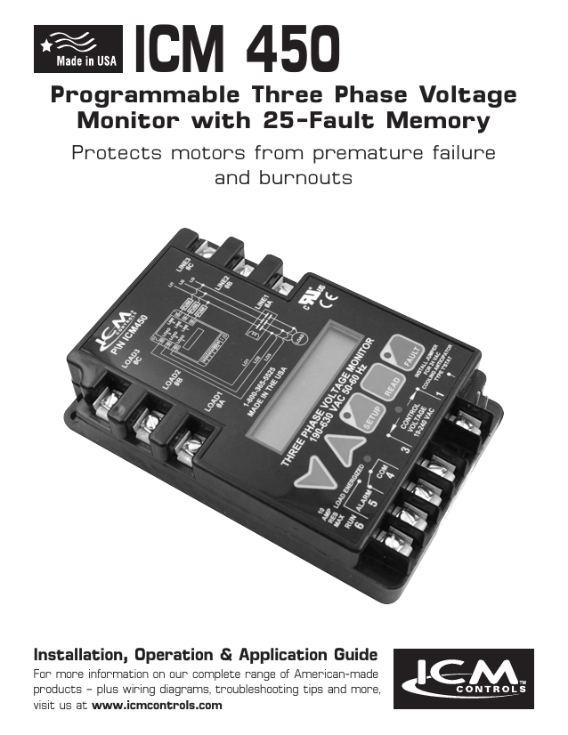 International Controls & Measure ICM450C Installation guide | Manualzz