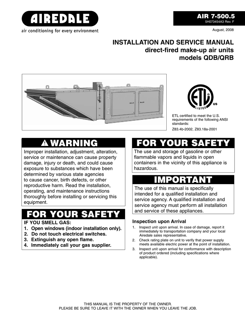 Direct Fired Makeup Air Unit Maintenance Saubhaya Makeup