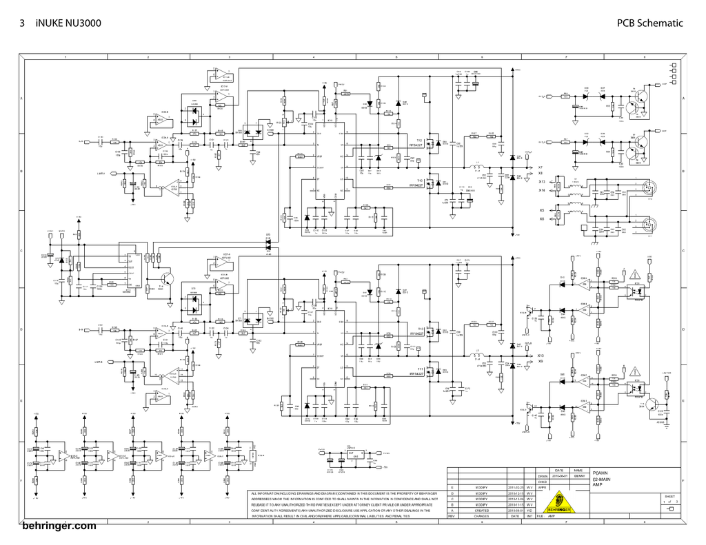 Phonic max 1500 схема