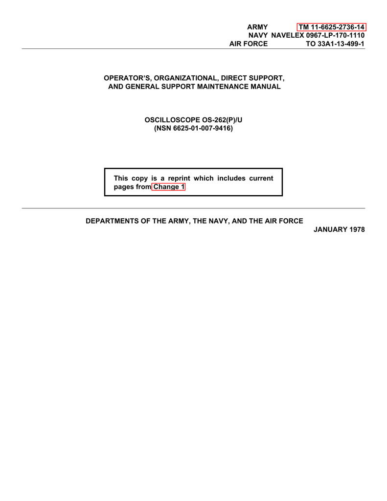 Tektronix Storage Oscilloscope 7623A//R7623A With Service Instruction Manual