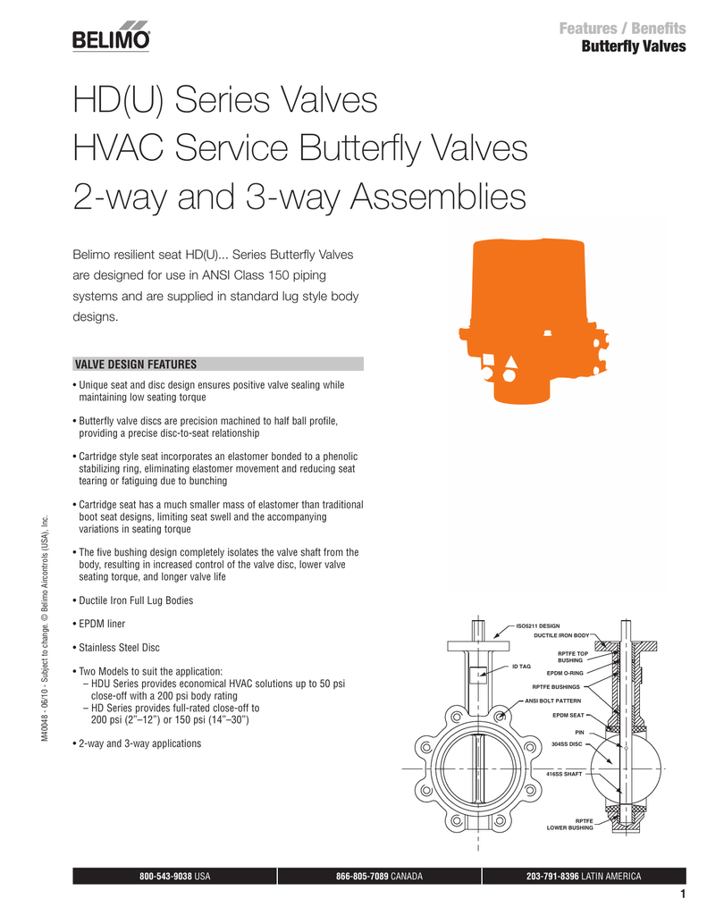 Butterfly Valve Bolt Up Chart