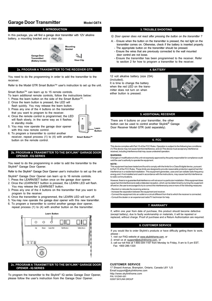 G6t Instruction Manual Manualzz Com