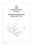 Scissor Lift Mid-Rise User Manual