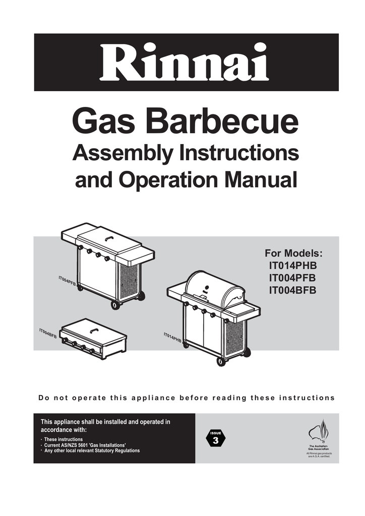 Rinnai Barbecue Spare Parts Australia Reviewmotors.co