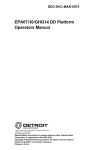 Detroit Diesel EPA07/10/GHG14 DD Platform Operators Manual