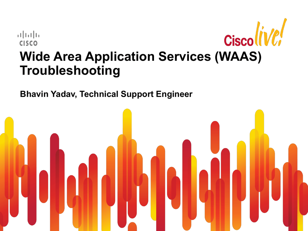 Cisco Waas Troubleshooting Manualzz