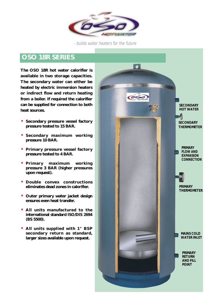 secondary return on unvented cylinder