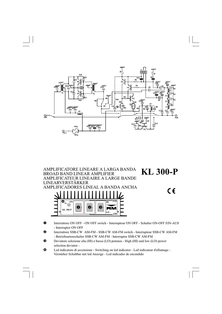 Kl 300 усилитель схема