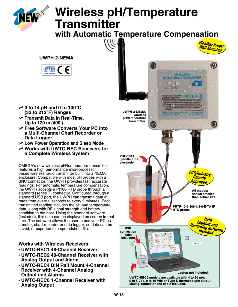 Wireless Ph Temperature Transmitter With Automatic Temperature Compensation Manualzz