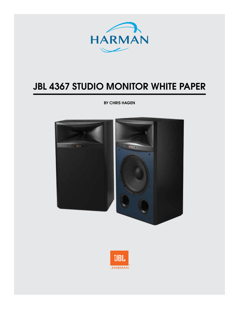 jbl synthesis 4367