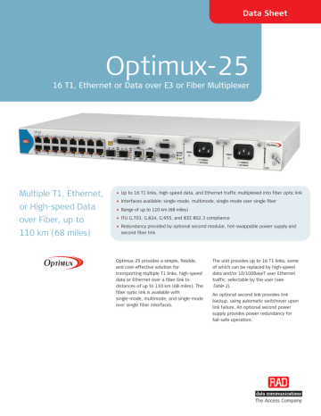 Optimux 45 Multiplexer 3322530000 H Details about    RAD OP-45/B/28X/AC/R/CX/D