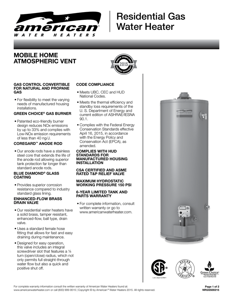 Mobile Home Approved Propane Water Heater Review Home Co