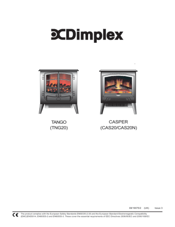 Dimplex CASPER CAS20N Instructions | Manualzz