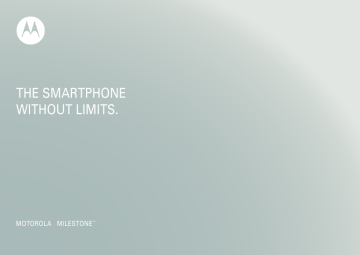 Motorola Milestone | Manualzz