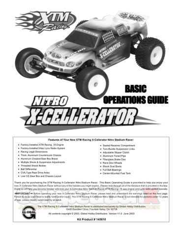 XTM X-Cellerator Nitro Manual | Manualzz