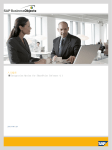 SAP 4.1 SharePoint 集成选项 入门指南