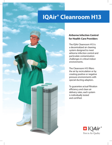 iqair cleanroom 100