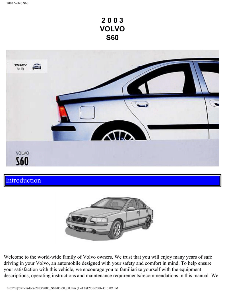 Volvo S60: Attaching the towing eyelet Volvo S60: Attaching the towing eyelet