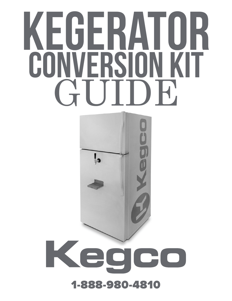 kegerator conversion kit guide Manualzz