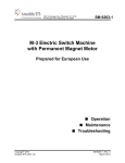 Switch Machine M-3 Electric Switch Machine Service Manual