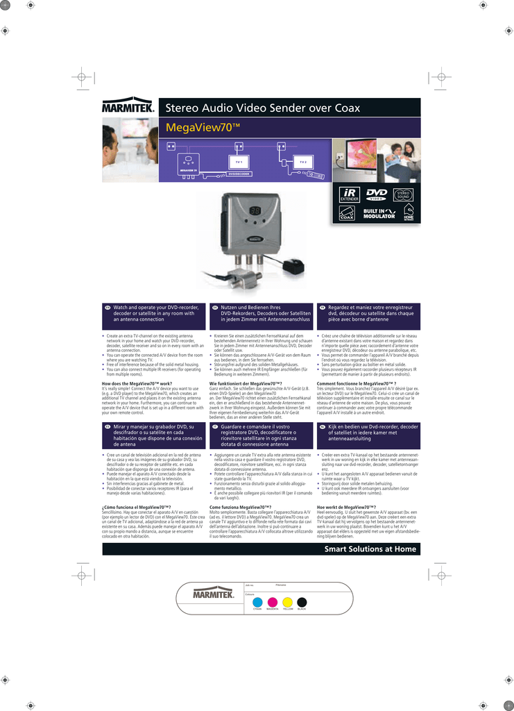 Stereo Audio Video Sender Over Coax Megaview70 Manualzz
