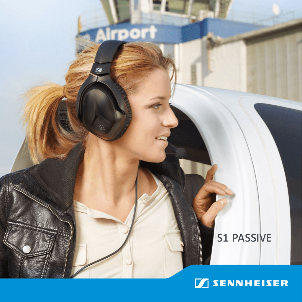 Sennheiser S1 passive Aviation Headset with PJ-(Twin)Plugs - Avionik  Zentrale - cockpit favourites