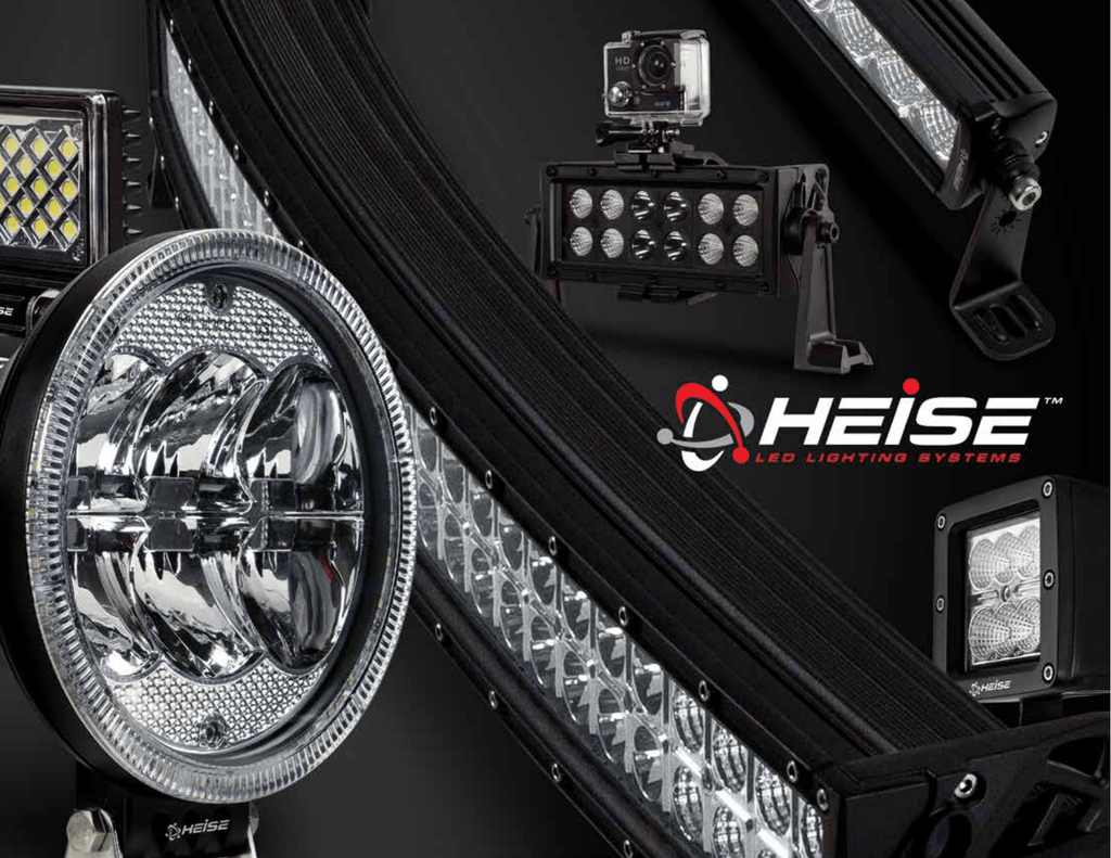 4 LED NEW HEISE HE-MCL2 3/" LED MARINE CUBE LIGHT