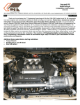 CT Engineering Supercharger Accord V6 Installation Instructions