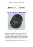 Starlight Xpress SXVR H814 Handbook