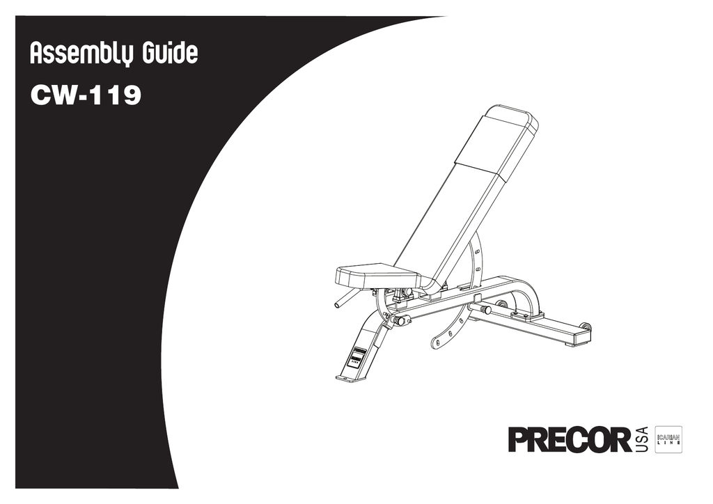 Precor CW119 Assembly Manual Manualzz