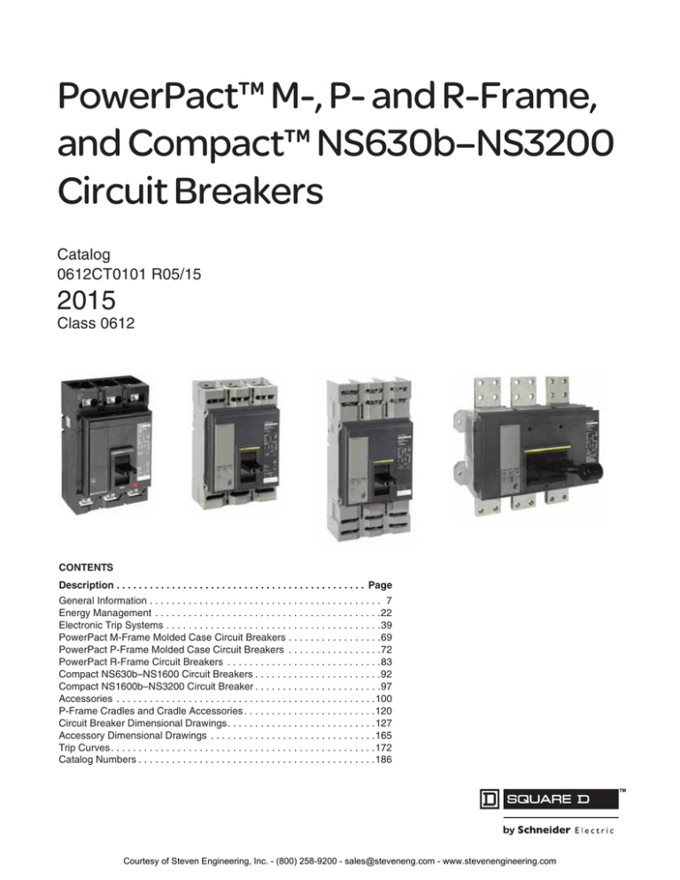 Powerpact M P And R Frame And Ns630 Manualzz