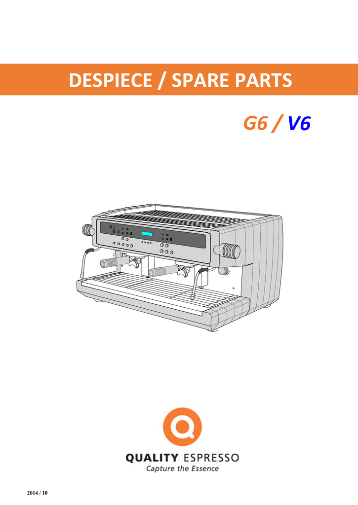 GAGGIA G6 VISACREM V6 | Manualzz