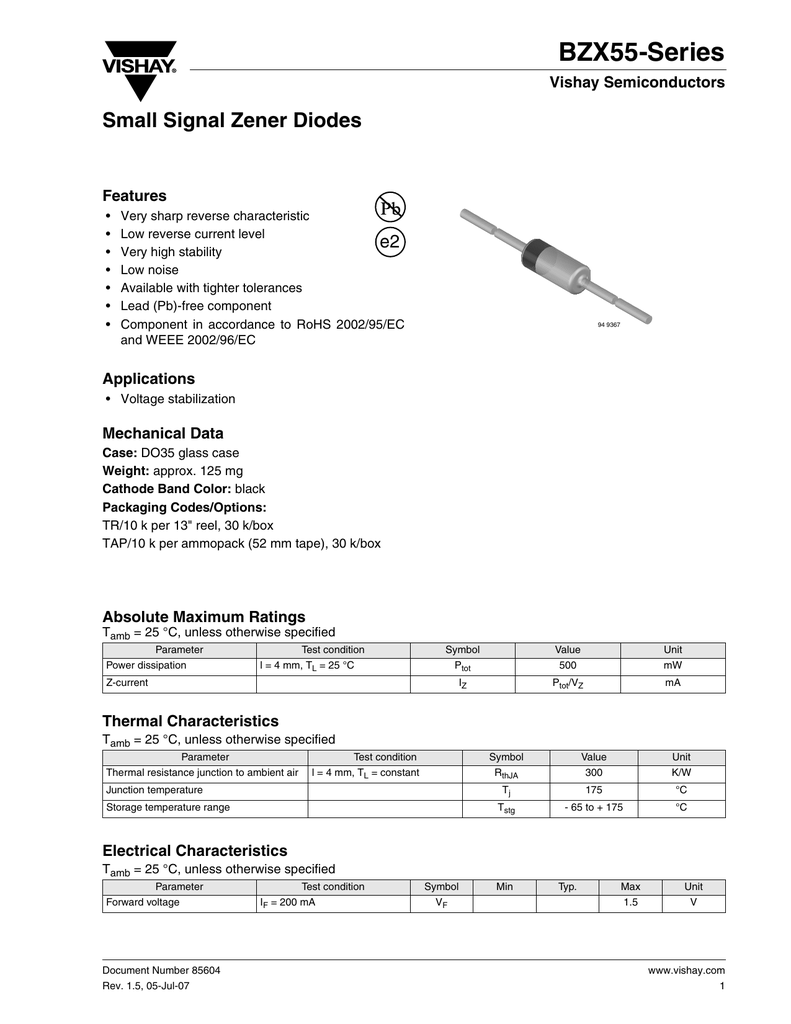 25x Z-Diodo 22 VOLT//0,5 Watt bzx55c22 Zener