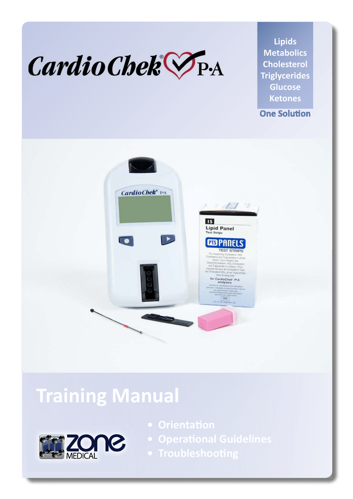 CardioChek User Manual | Manualzz