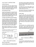 Voice Tracker Voice Tracker II Instructions