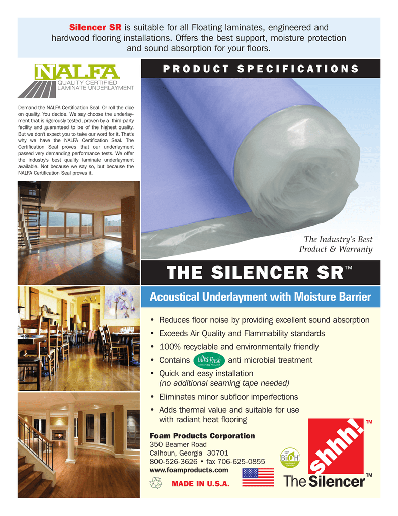 Silencer Sr Features Benefits Manualzz Com