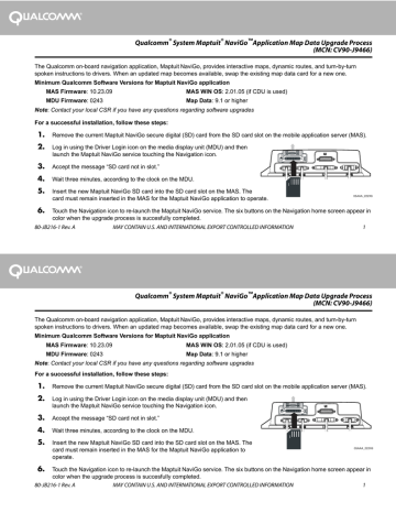 OMNITRACS QUALCOMM NAVIGO MAP DATA UPGRADE PROCESS | Manualzz