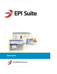 EPI Suite 6.3 User's Guide