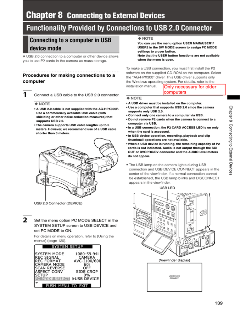 Connecting To A Pc Mac Via Usb Manualzz