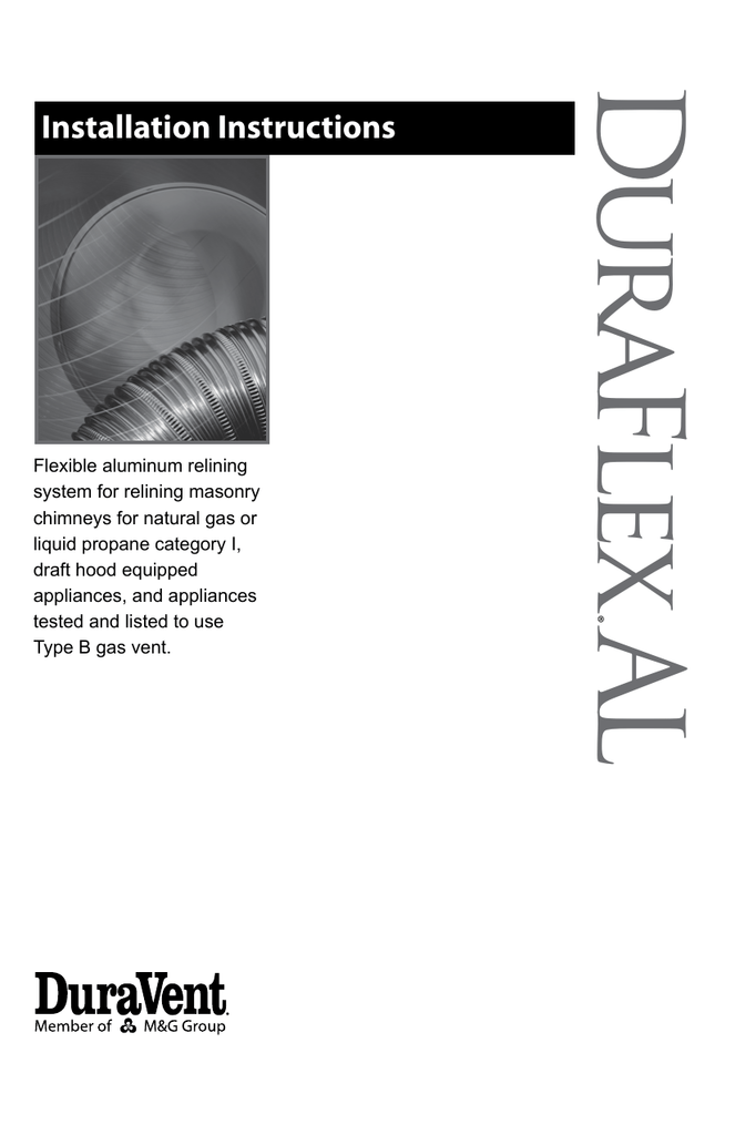 DuraFlex AL Installation Instructions Manualzz