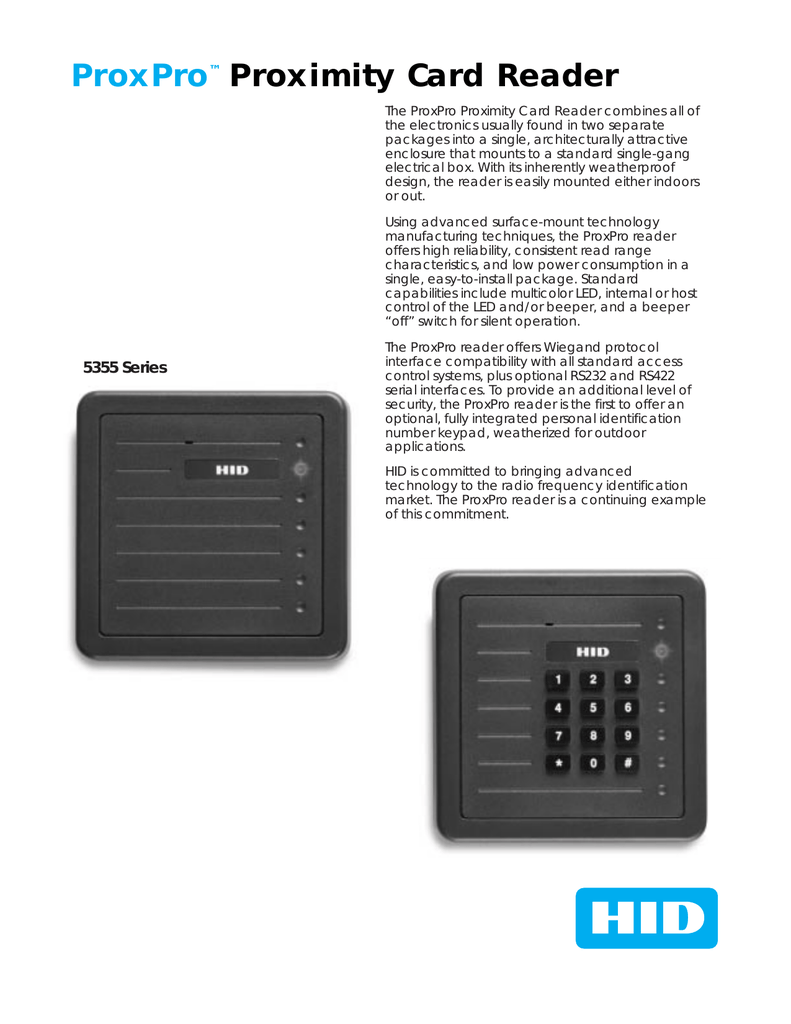 proxpro proximity card reader manualzz proxpro proximity card reader