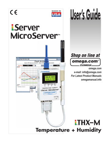 Omega iTHX-M Owner Manual | Manualzz