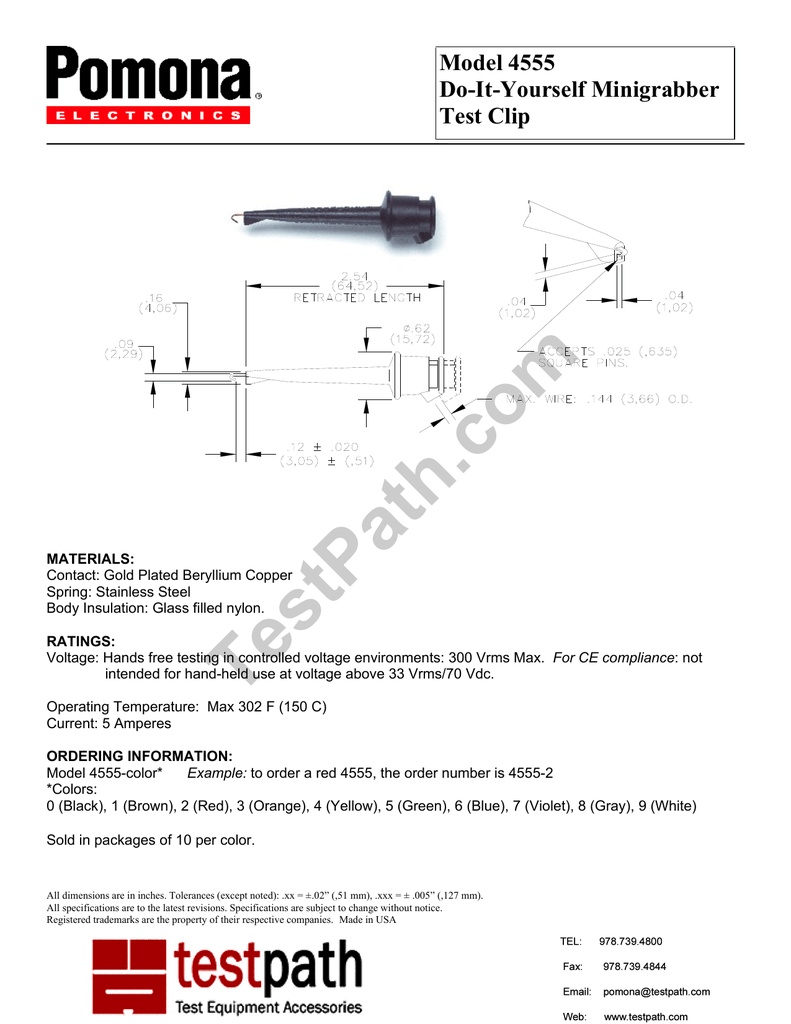 RED 4555-2,MINIGRABBER 10//PKG