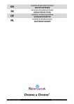 Water Softener Sentencia Chrono Installation &amp; Operating Instructions