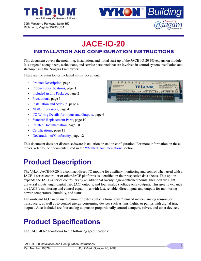 JACEIO20_InstallGuideR24D0310 Manualzz