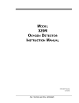 Teledyne 329R Oxygen analyzer Instruction manual
