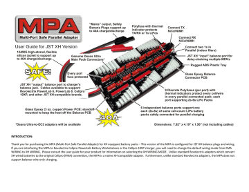 MPA-XH User Guide | Manualzz