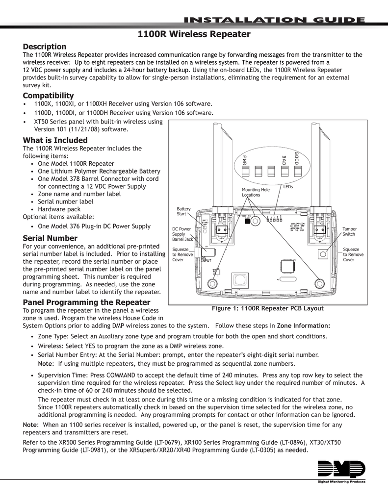 Home DMP 1100RW Wireless Repeater Home & Garden Home Improvement