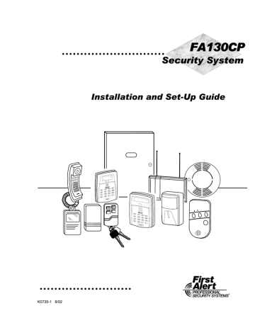 FA130CP Installation Manual | Manualzz