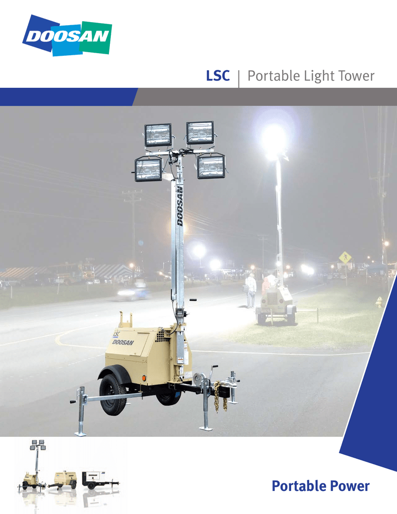 Doosan Lsc Light Tower Parts Manual | Shelly Lighting